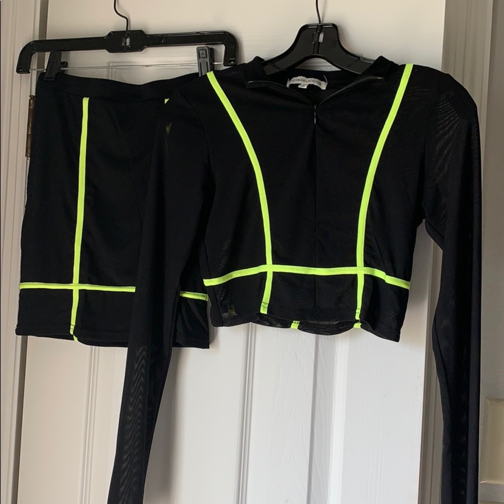 2pc skirt set